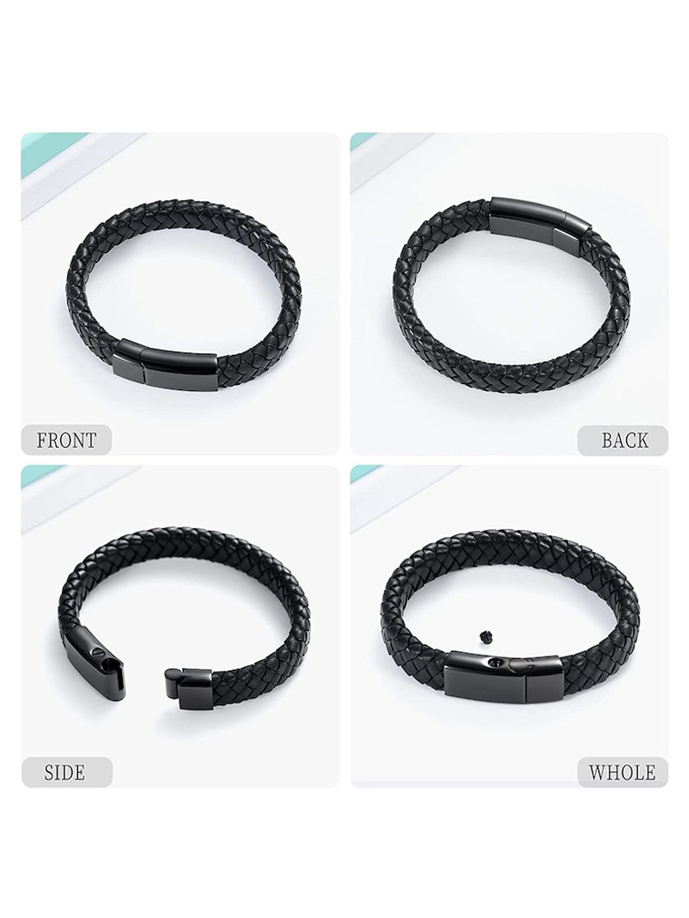 Customized Personalized Cremation Bracelets Memorial Jewelry